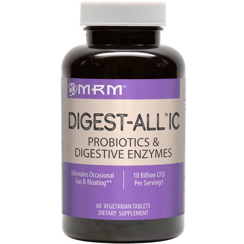 MRM, Digest-All IC, 60 Vegetarian Tablets Review