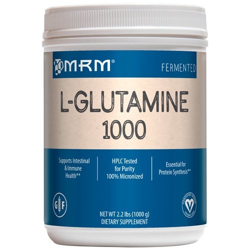MRM, L-Glutamine 1000, 2.2 lbs (1000 g) Review