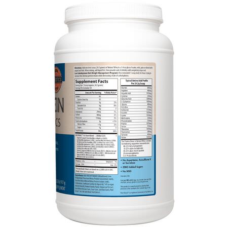 Vassleprotein, Idrottsnäring: MRM, Natural Whey, Rich Vanilla, 2.02 lbs (923 g)