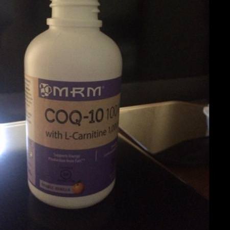 MRM Coenzyme Q10 CoQ10 Formulas L-Carnitine - L-Karnitin, Aminosyror, Koenzym Q10, Coq10