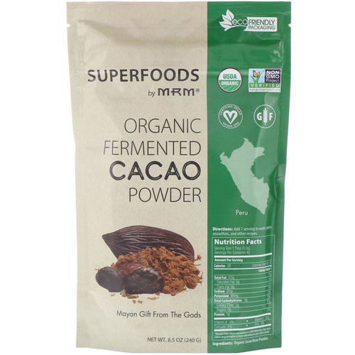 MRM, Organic Fermented Cacao Powder, 8.5 oz (240 g) Review