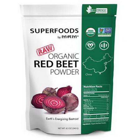 MRM Beet - Betor, Superfoods, Greener, Kosttillskott
