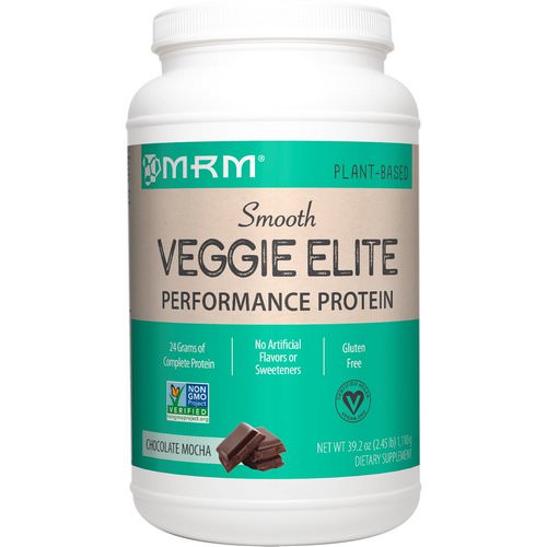 MRM, Veggie Elite, Performance Protein, Chocolate Mocha, 2.45 lbs (1,110 g) Review