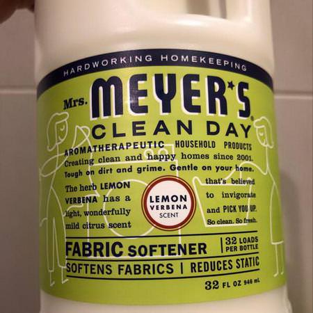 Mrs. Meyers Clean Day Torkning, Tygmjukgörare, Tvätt, Rengöring
