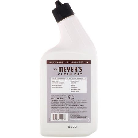 Duschrengöringsmedel, Badkar, Hushåll, Rengöring: Mrs. Meyers Clean Day, Toilet Bowl Cleaner, Lavender Scent, 24 fl oz (710 ml)