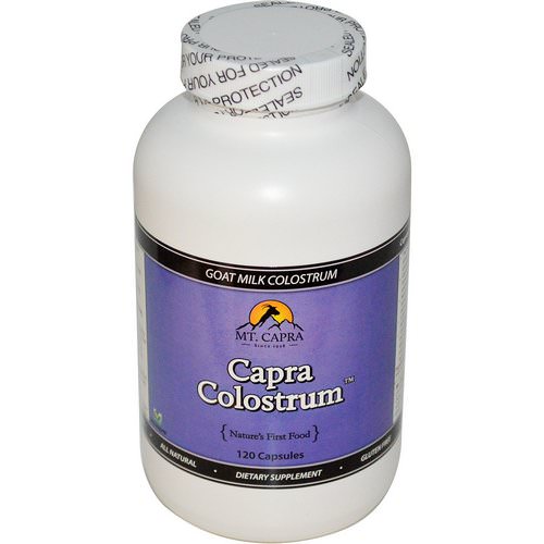 Mt. Capra, CapraColostrum, Goat Milk Colostrum, 120 Capsules Review