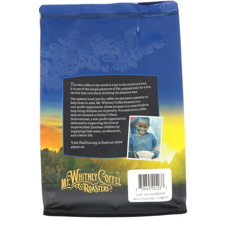Medium Stekt, Kaffe: Mt. Whitney Coffee Roasters, Organic Sumatra Gayo Mountain, Medium Plus Roast, Ground Coffee, 12 oz (340 g)