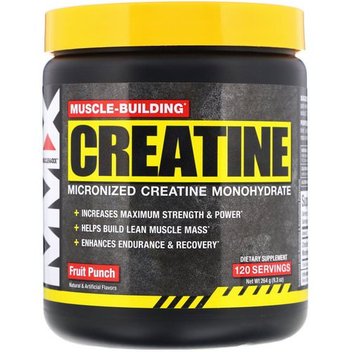 MuscleMaxx, Muscle Building Creatine, Fruit Punch, 9.3 oz (264 g) Review