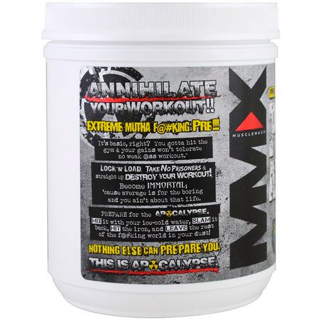 MuscleMaxx Stimulant Beta Alanine - Beta-Alanin, Aminosyror, Kosttillskott, Stimulerande Medel