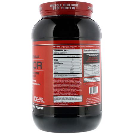 Nötköttprotein, Djurprotein, Sportnäring: MuscleMeds, Carnivor, Bioengineered Beef Protein Isolate, Chocolate, 2.25 lbs (1,019.2 g)