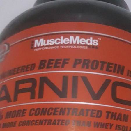 MuscleMeds Beef Protein - Nötköttprotein, Djurprotein, Sportnäring