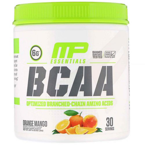 MusclePharm, BCAA Essentials, Orange Mango, 0.52 lb (237 g) Review
