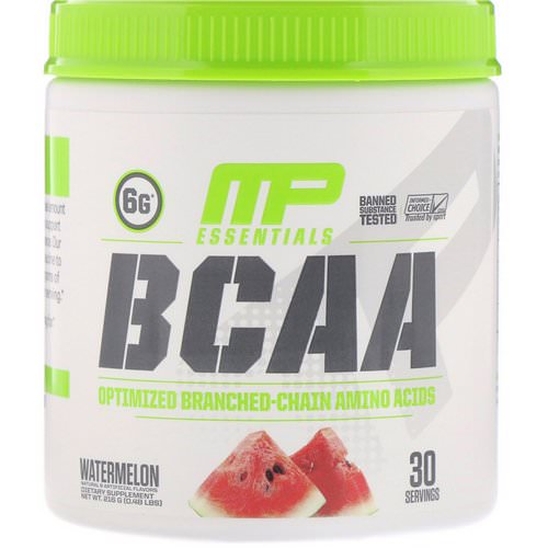 MusclePharm, BCAA Essentials, Watermelon, 0.48 lbs (216 g) Review