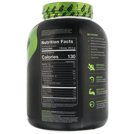 Protein, Idrottsnäring: MusclePharm, Combat 100% Whey Protein, Double Chocolate, 5 lbs (2269 g)