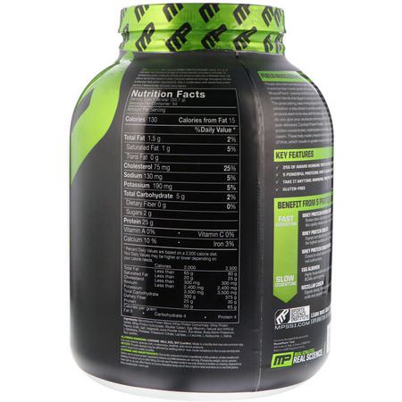 Protein, Sportsnäring: MusclePharm, Combat Protein Powder, Triple Berry, 4 lbs (1814 g)