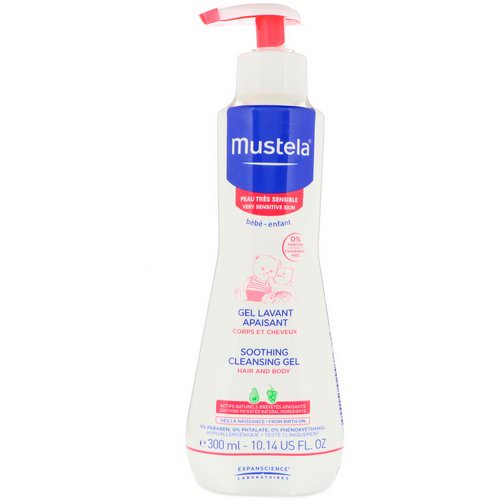 Mustela, Baby, Soothing Cleansing Gel, Very Sensitive Skin, 10.14 fl oz (300 ml) Review