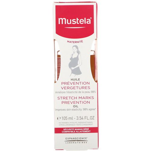 Mustela, Stretch Marks Prevention Oil, 3.54 fl oz (105 ml) Review