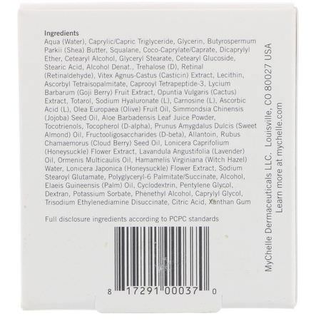 Retinol, Nattfuktare, Krämer, Ansiktsfuktare: MyChelle Dermaceuticals, Remarkable Retinal Night Cream, Anti-Aging, 1.2 fl oz (35 ml)