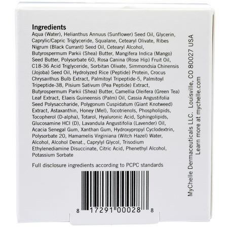 Peptider, Krämer, Ansiktsfuktare, Skönhet: MyChelle Dermaceuticals, Supreme Polypeptide Moisturizers, Cream Unscented, 1.2 fl oz (35 ml)