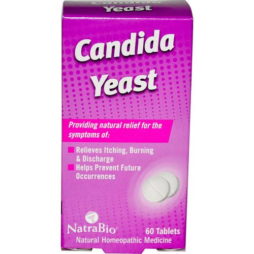 NatraBio, Candida Yeast, 60 Tablets Review