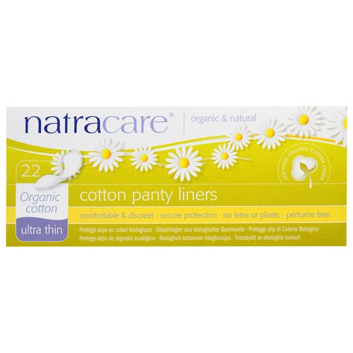 Natracare, Cotton Panty Liners, Ultra Thin, Organic Cotton, 22 Panty Liners Review