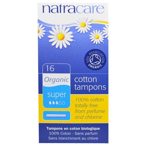 Natracare, Organic Cotton Tampons, Super, 16 Tampons Review