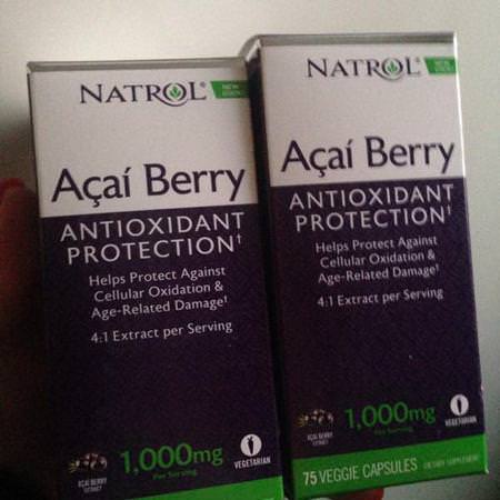 Natrol Antioxidanter, Acai, Superfoods, Greener