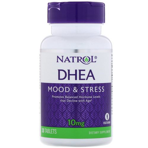 Natrol, DHEA, 10 mg, 30 Tablets Review