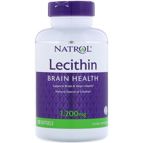Natrol, Lecithin, 1,200 mg, 120 Softgels Review