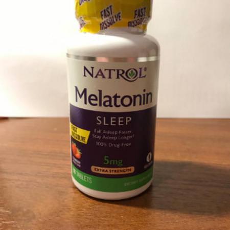 Natrol Melatonin - Melatonin, Sömn, Kosttillskott