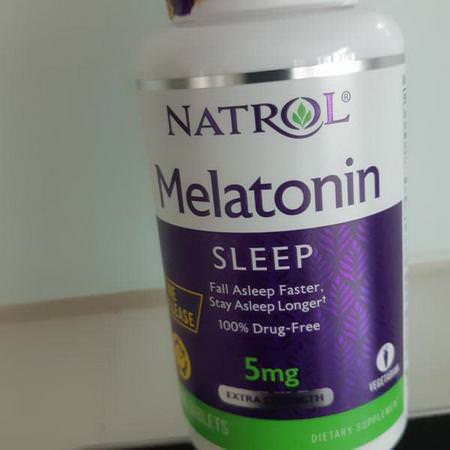 Natrol Melatonin, Sömn, Kosttillskott