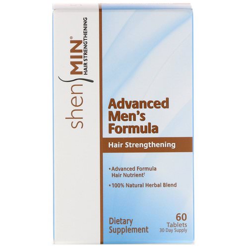 Natrol, Shen Min, Advanced Men's Hair Strengthening Formula, 60 Tablets Review