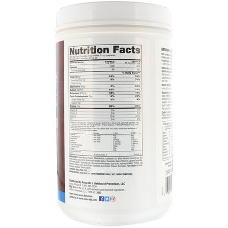 Viktökare, Protein, Sportnäring: Naturade, Weight Gain, Vanilla, 2.5 lbs (40.6 oz)