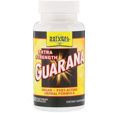 Natural Balance Guarana Herbal Formulas - Örter, Guarana, Homeopati, Örter