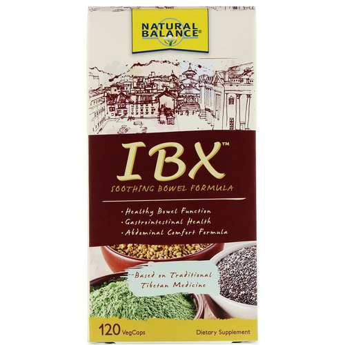 Natural Balance, IBX Soothing Bowel Formula, 120 Veg Caps Review