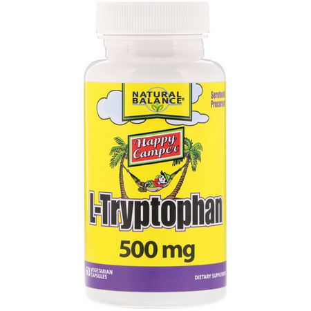 Natural Balance L-Tryptophan - L-Tryptophan, Sleep, Supplements