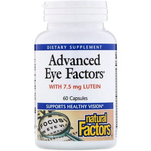 Natural Factors, Advanced Eye Factors, 60 Capsules Review