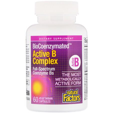 Natural Factors Vitamin B Complex - Vitamin B-Komplex, Vitamin B, Vitaminer, Kosttillskott