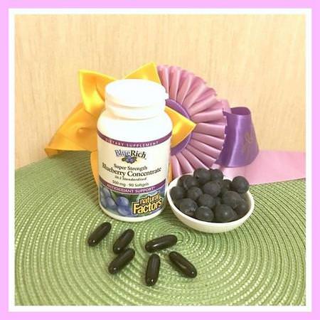 Natural Factors Blueberry Supplements - Blueberry Supplements, Homeopathy, Örter