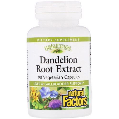 Natural Factors, Dandelion Root Extract, 90 Vegetarian Capsules Review