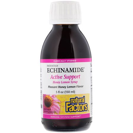 Natural Factors Cold Cough Flu Echinacea - Echinacea, Homeopati, Örter, Influensa