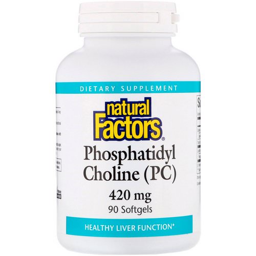 Natural Factors, Phosphatidyl Choline (PC), 420 mg, 90 Softgels Review