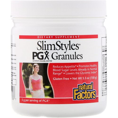 Natural Factors, SlimStyles, PGX Granules, Unflavored, 5.3 oz (150 g) Review