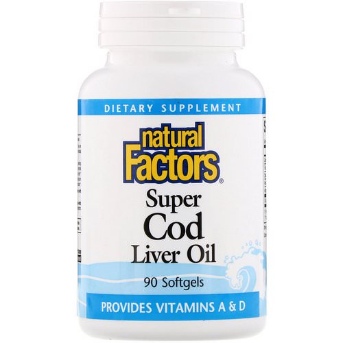 Natural Factors, Super Cod Liver Oil, 90 Softgels Review