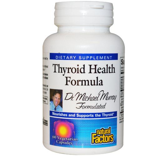 Natural Factors, Thyroid Health Formula, 60 Veggie Caps Review
