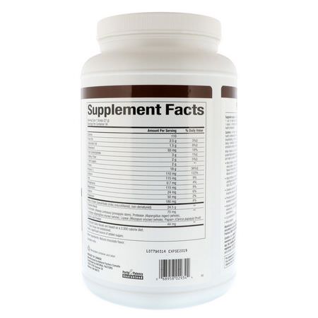 Vassleprotein, Idrottsnäring: Natural Factors, Whey Factors, Grass Fed Whey Protein, Natural Double Chocolate Flavor, 2 lbs (907 g)