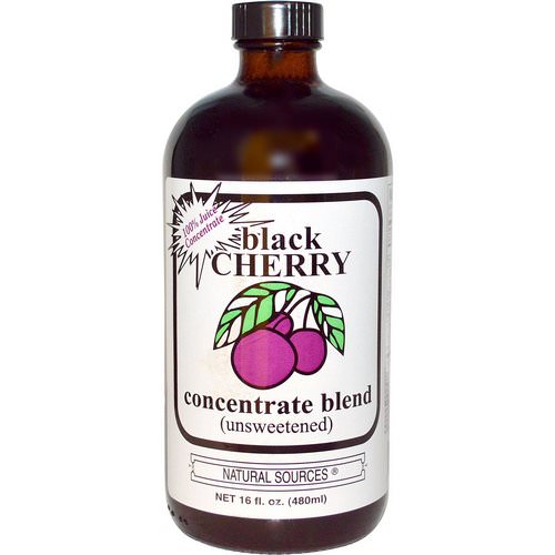 Natural Sources, Black Cherry Concentrate Blend (Unsweetened), 16 fl oz (480 ml) Review