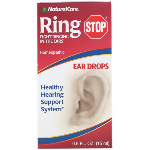 NaturalCare, Ring Stop, Ear Drops, 0.5 fl oz (15 ml) Review