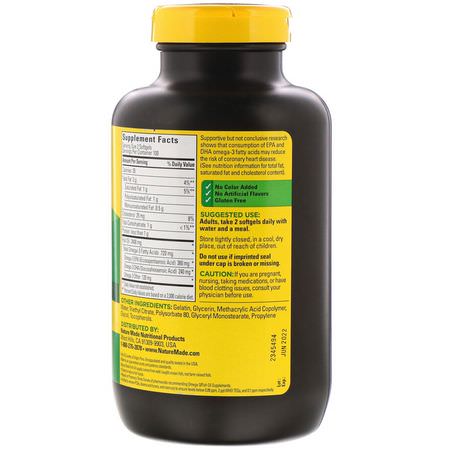 Iherb: Nature Made, Fish Oil, Burp-Less, 1,200 mg, 200 Softgels
