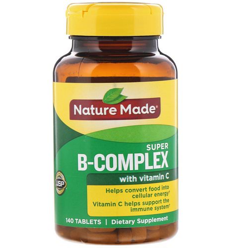 Nature Made, Super B-Complex with Vitamin C, 140 Tablets Review